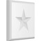 Ekena Millwork Standard Sedgwick Star Rosette With Rounded Edge, 4"W x 4"H x 1/2"P ROSP040X040X050SDG08 - alternate 1